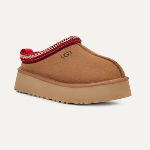 UGG Tazz Suede Platform Clog Slippers